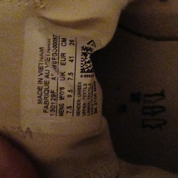 Converse Chuck Taylor All Stars Yellow Women’s 9.5 Men’s 7.5Low Top Canvas Style - Picture 8 of 8